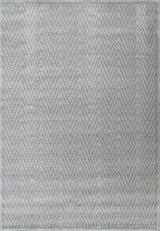 Dynamic Rugs Harmony 59019 Power Loomed Contemporary Ivory/Blue Rug