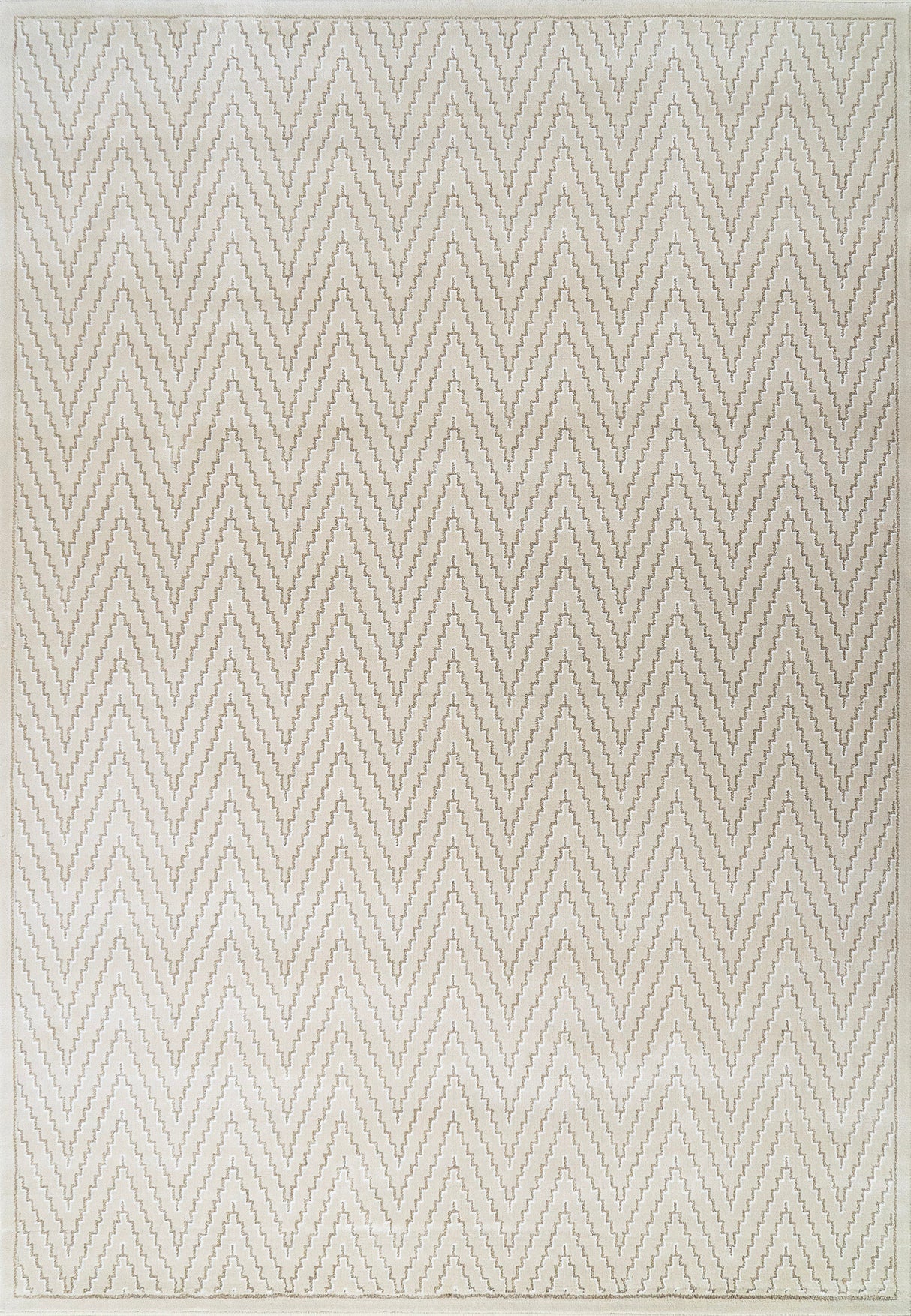 Dynamic Rugs Harmony 59019 Power Loomed Contemporary Ivory/Grey Rug