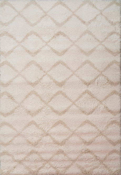 Dynamic Rugs Haven 19590 Power Loomed Modern Ivory/Beige Rug