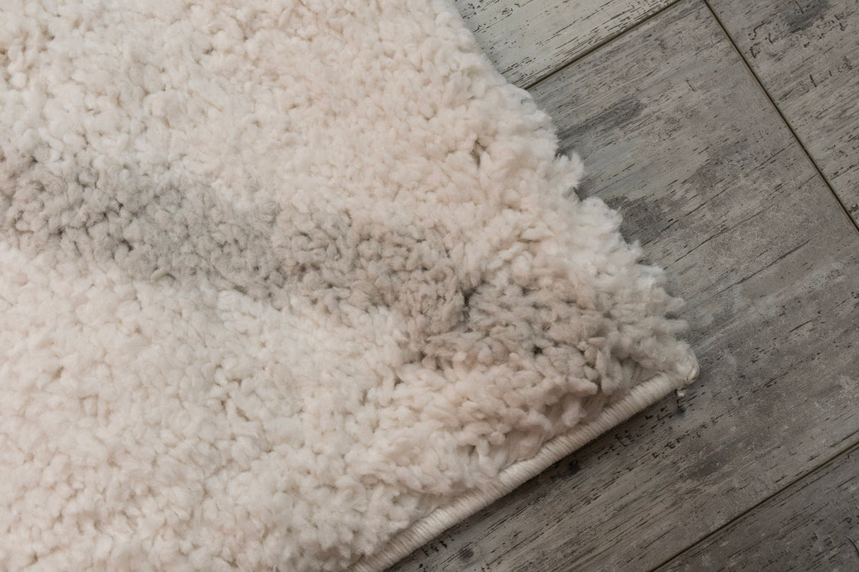 Dynamic Rugs Haven 19594 Power Loomed Modern Ivory/Grey Rug