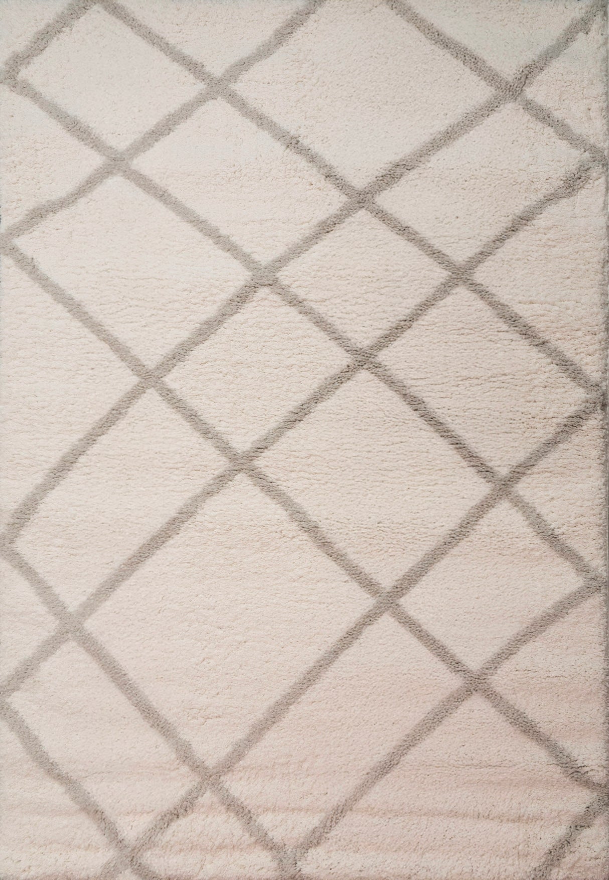 Dynamic Rugs Haven 19594 Power Loomed Modern Ivory/Grey Rug