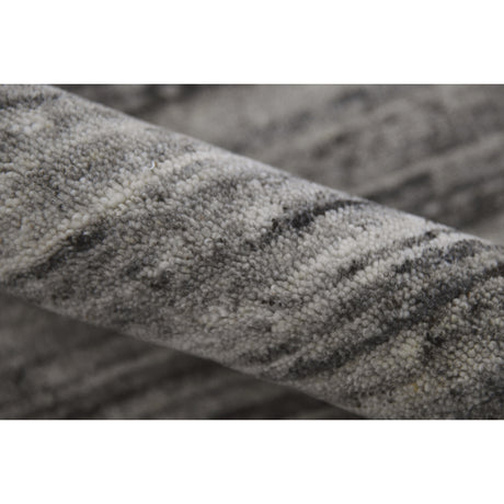 Amer Heaven HEA-1 Silver area rug - color swatch view