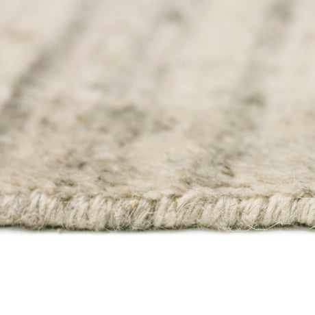 Amer Heaven HEA-3 Ivory area rug - profile view