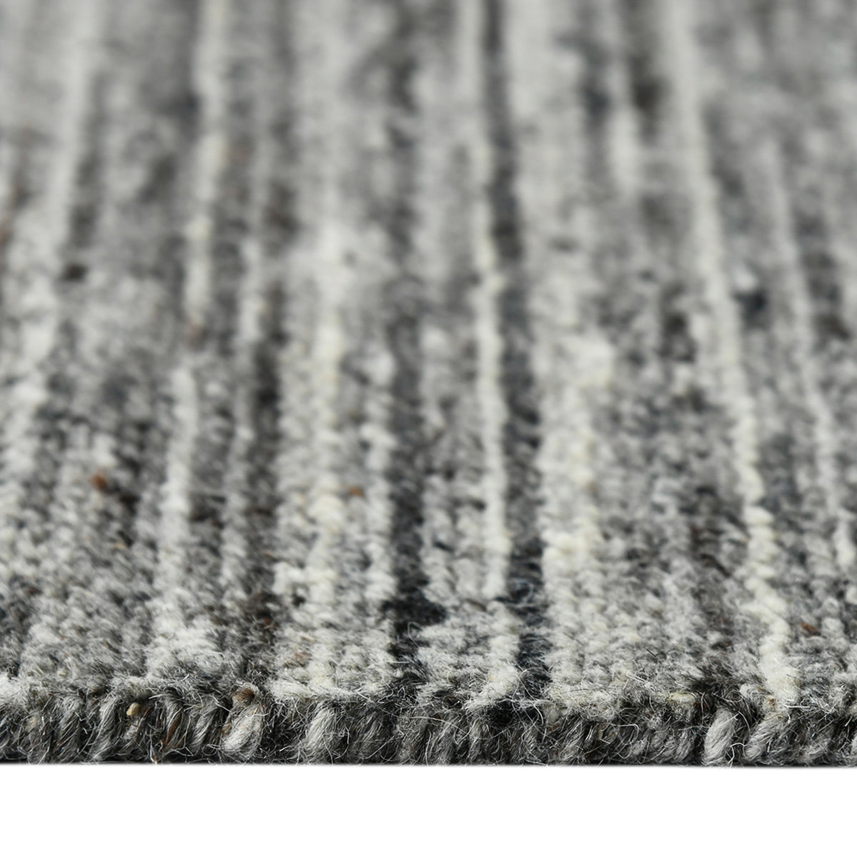 Amer Heaven HEA-6 Dark Gray area rug - profile view