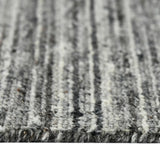 Amer Heaven HEA-6 Dark Gray area rug - profile view