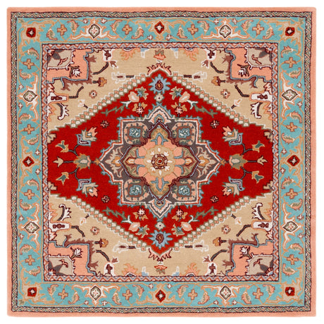 Safavieh Heritage Hg625U Red/Pink Rug.