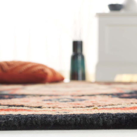 Safavieh Heritage Hg929N Navy/Red Rug.