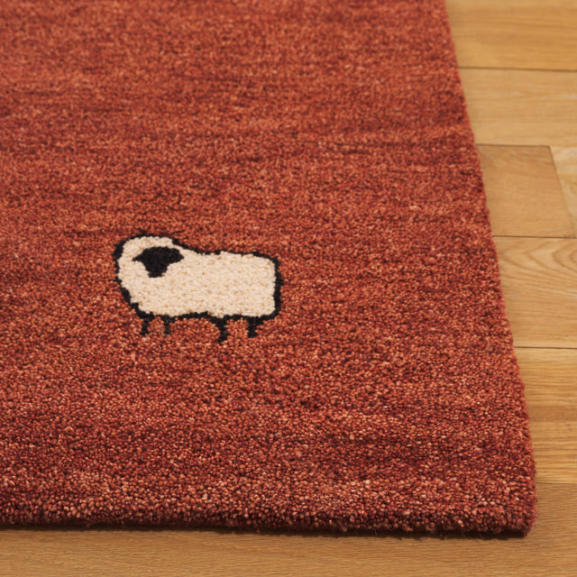 Safavieh Himalaya Him451P Rust Rug.