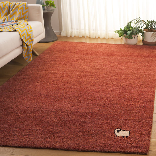 Safavieh Himalaya Him451P Rust Rug.