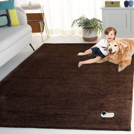 Safavieh Himalaya Him451T Brown Rug.