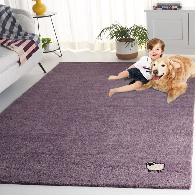 Safavieh Himalaya Him451V Purple Rug.