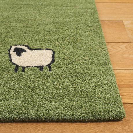 Safavieh Himalaya Him451Y Green Rug.