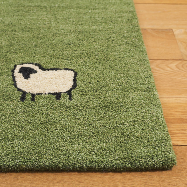 Safavieh Himalaya Him451Y Green Rug.