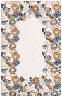 Safavieh Chelsea Hk292A Ivory/Blue Area Rug