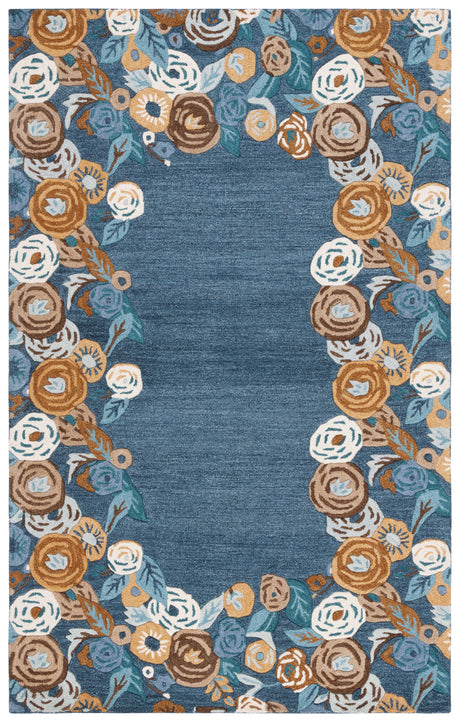 Safavieh Chelsea Hk292M Blue/Ivory Area Rug