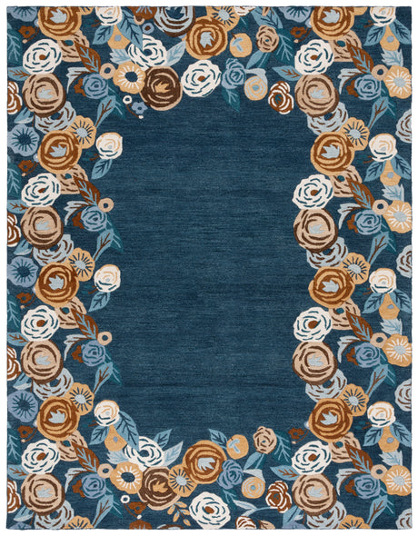 Safavieh Chelsea Hk292M Blue/Ivory Area Rug