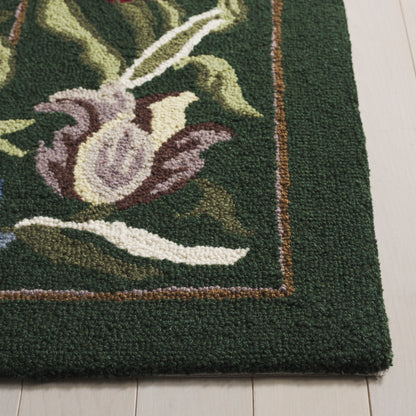 Safavieh Chelsea Hk335Y Green/Pink Area Rug