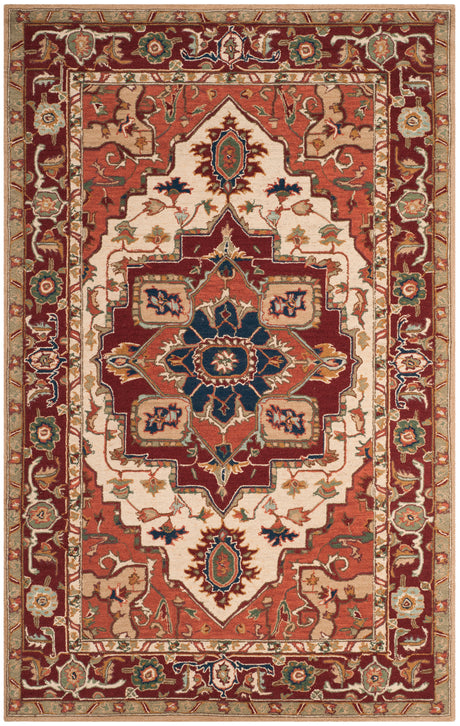 Safavieh Chelsea Hk709A Red/Ivory Area Rug