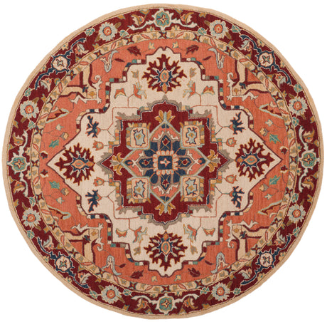 Safavieh Chelsea Hk709A Red/Ivory Area Rug