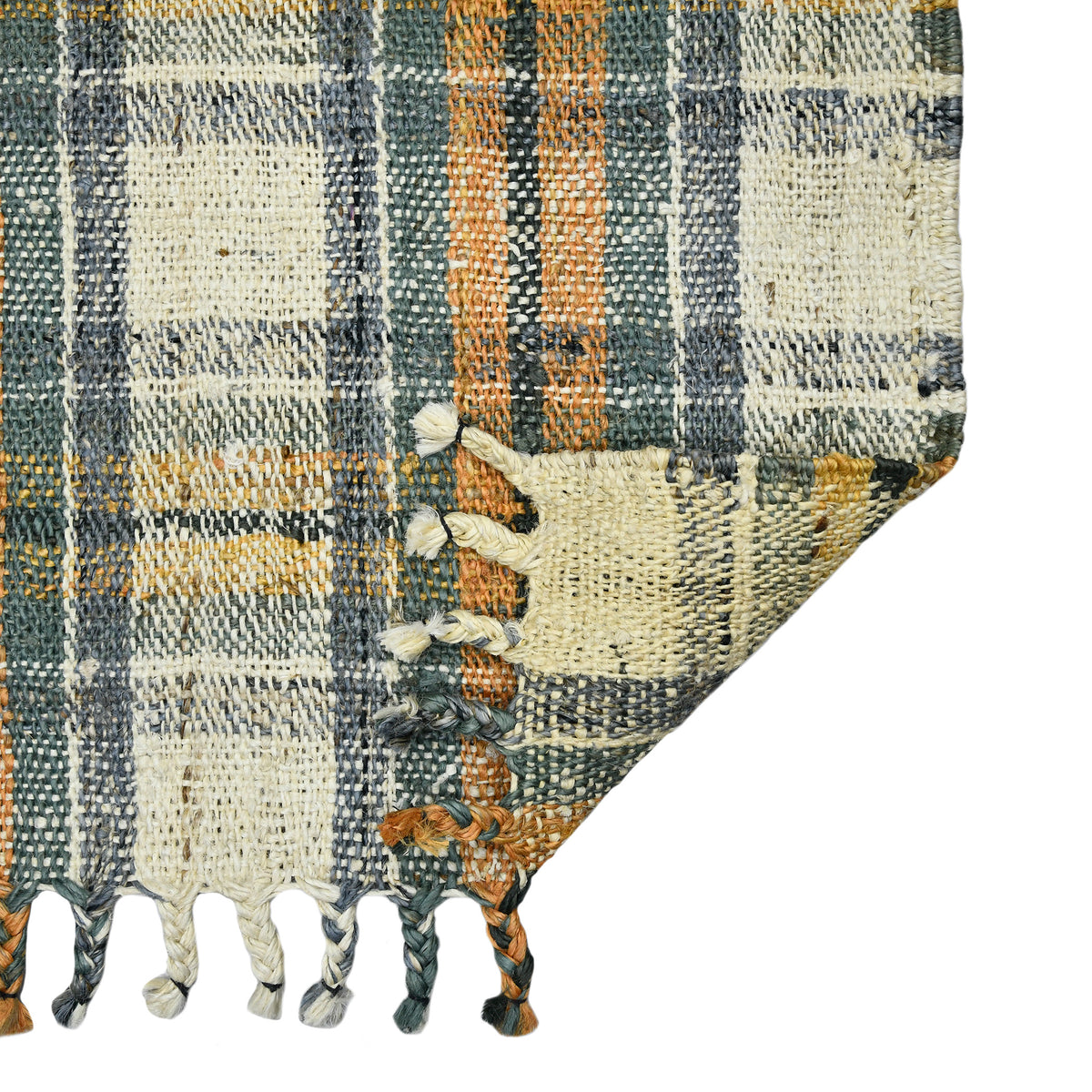 Amer Hampton HMP-1 Olive area rug - back view
