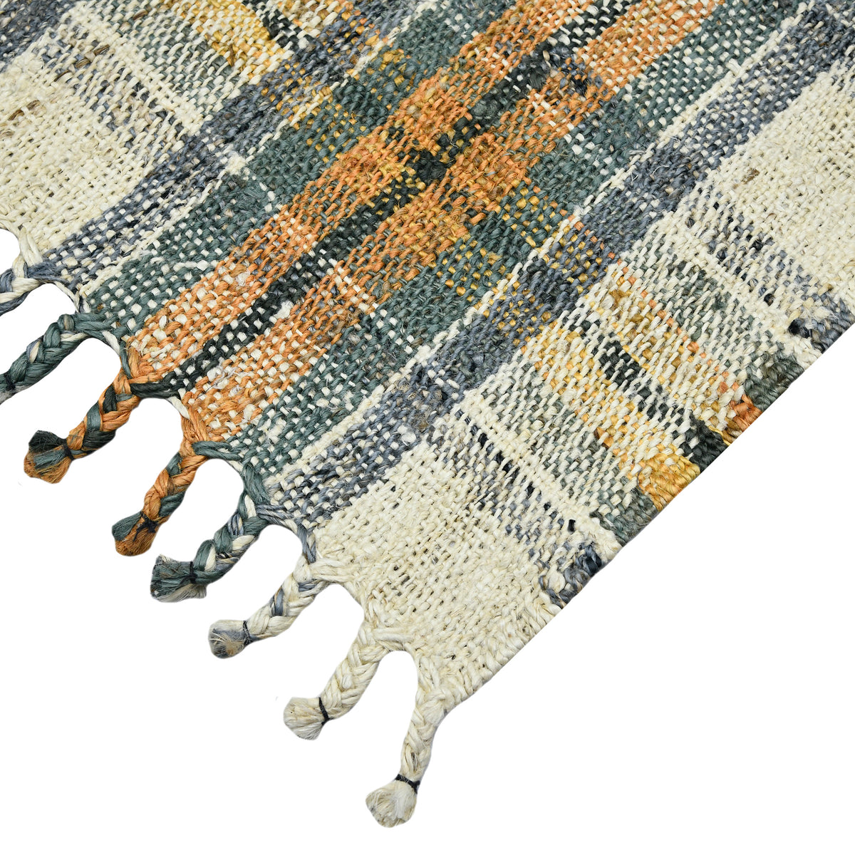 Amer Hampton HMP-1 Olive area rug - corner view