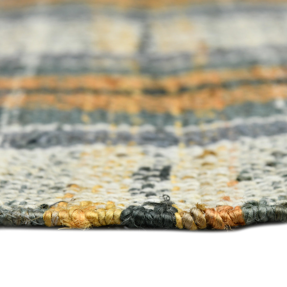 Amer Hampton HMP-1 Olive area rug - profile view