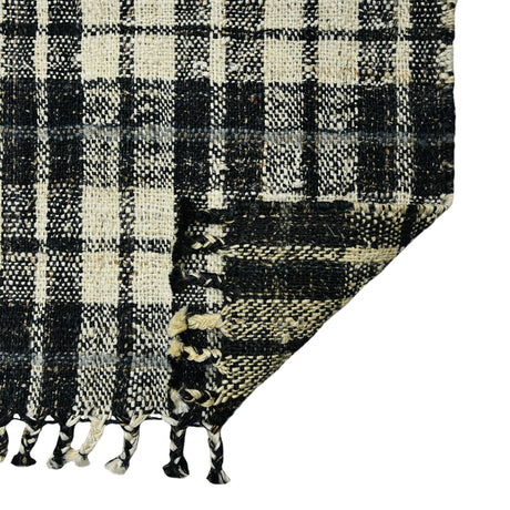 Amer Hampton HMP-2 Charcoal area rug - back view