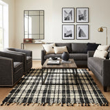 Amer Hampton HMP-2 Charcoal area rug - lifestyle view