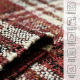 Amer Hampton HMP-4 Brick Red area rug - infographic view