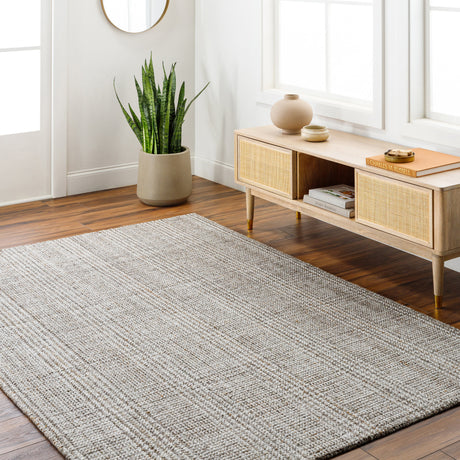 Surya Hope Hop-2300 Sage, Ash, Grey, Metallic - Silver, Nickel Rug.