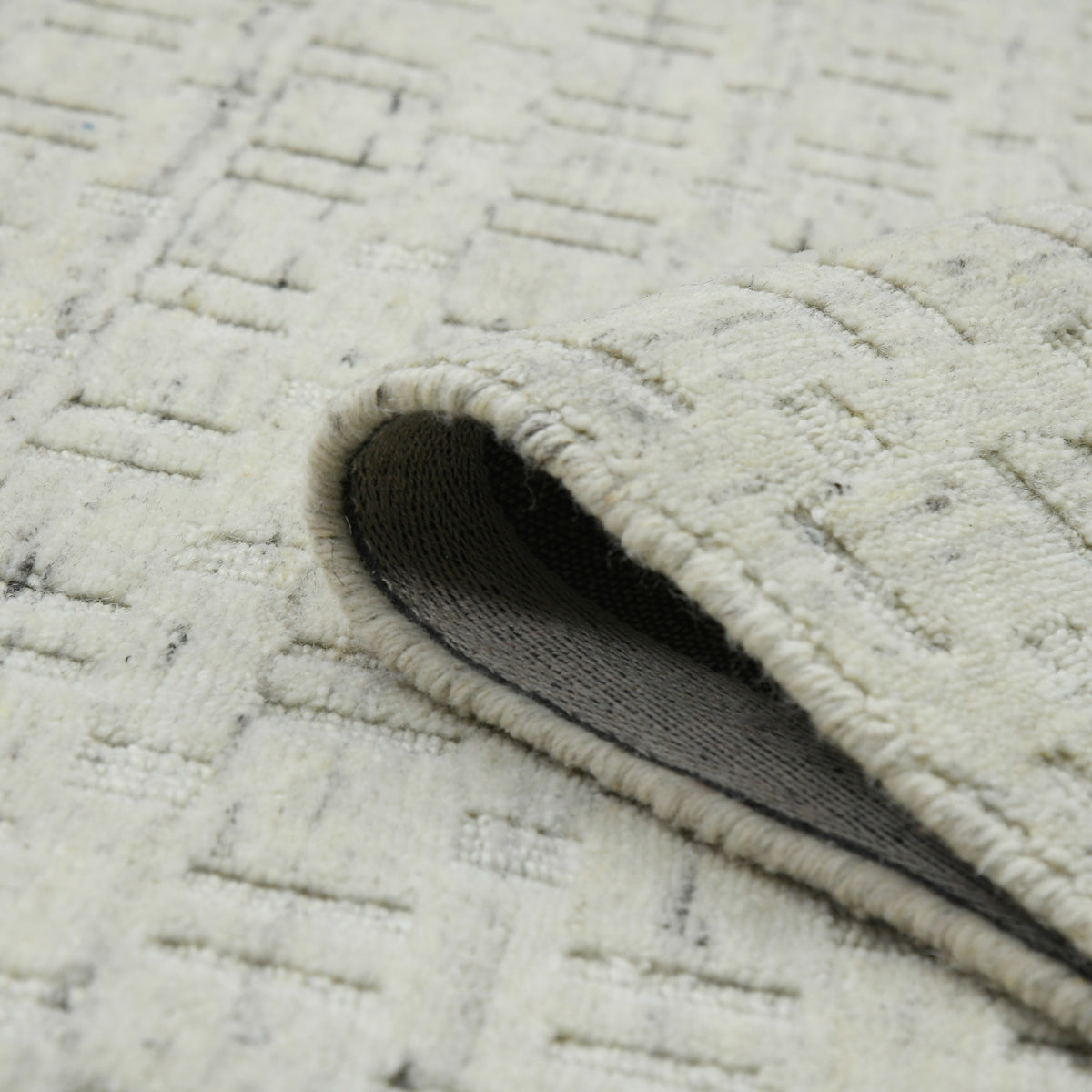 Amer Houston HOU-1 Natural White area rug - rolled view
