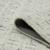 Amer Houston HOU-1 Natural White area rug - rolled view