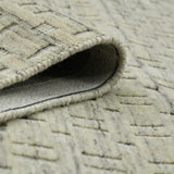 Amer Houston HOU-2 Beige area rug - rolled view