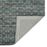 Amer Houston HOU-6 Turq Gray area rug - back view