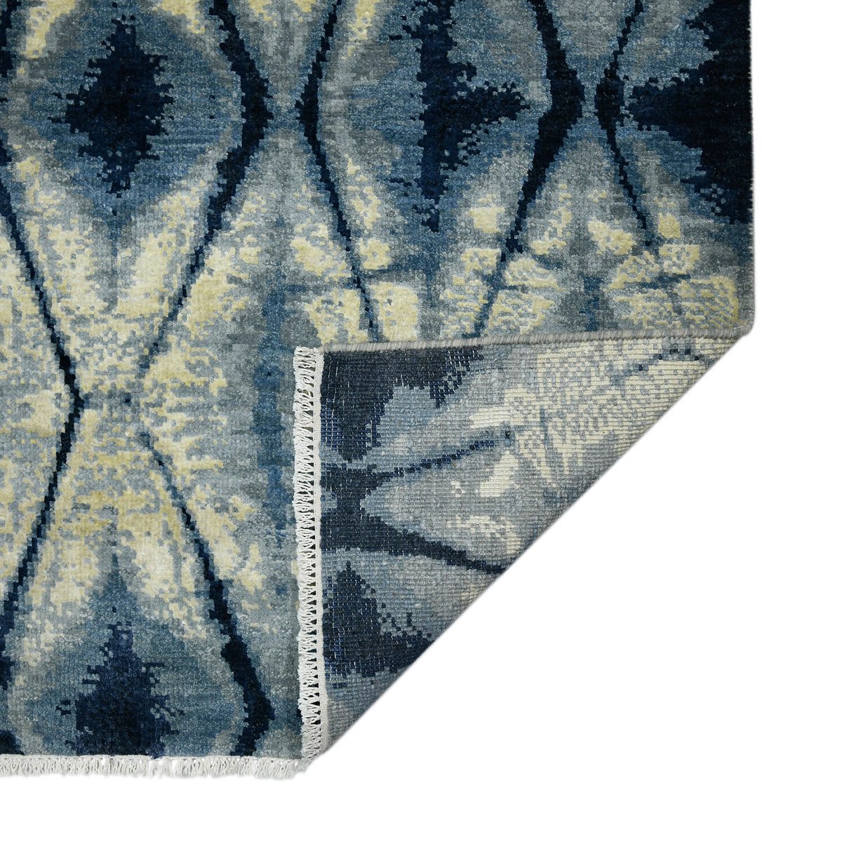Amer Hermitage HRM-9 Blue Sapphire area rug - back view