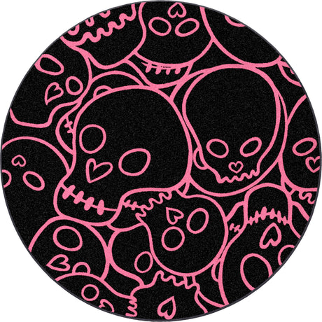 American Dakota Head Banger Pink Rug