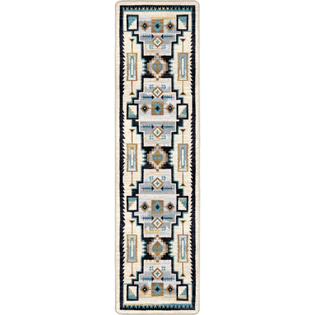 American Dakota Head Winds Turquoise Rug