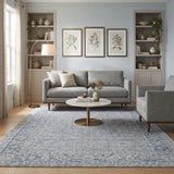 Amer Inara INA-7 Aqua area rug - lifestyle view