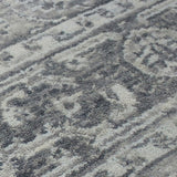 Amer Inara INA-10 Light Gray area rug - close-up view