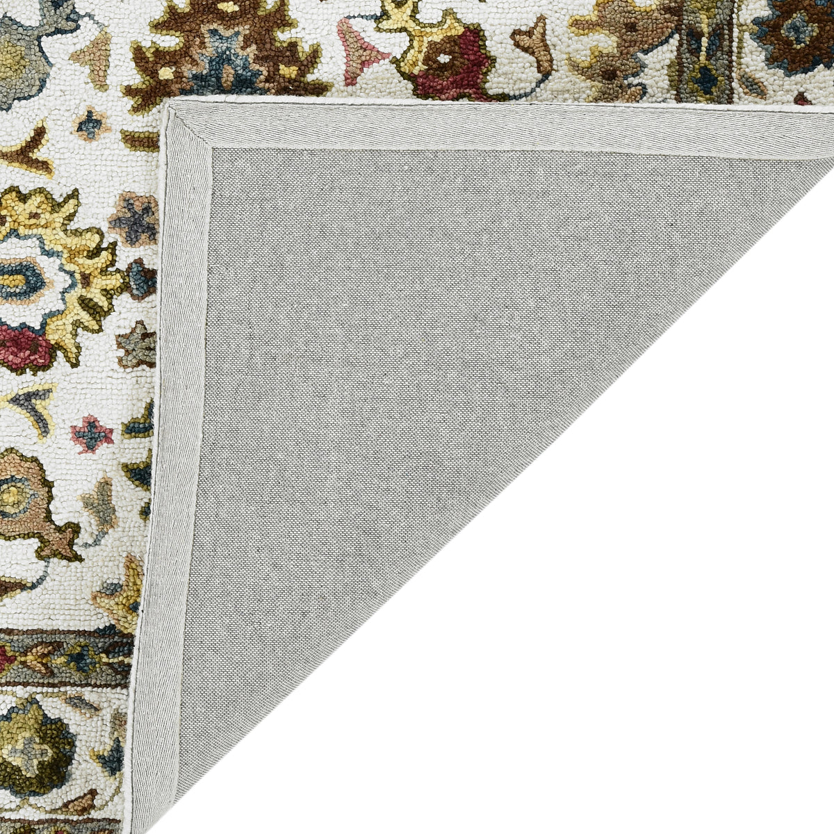 Amer Jackson JAC-1 Ivory area rug - back view