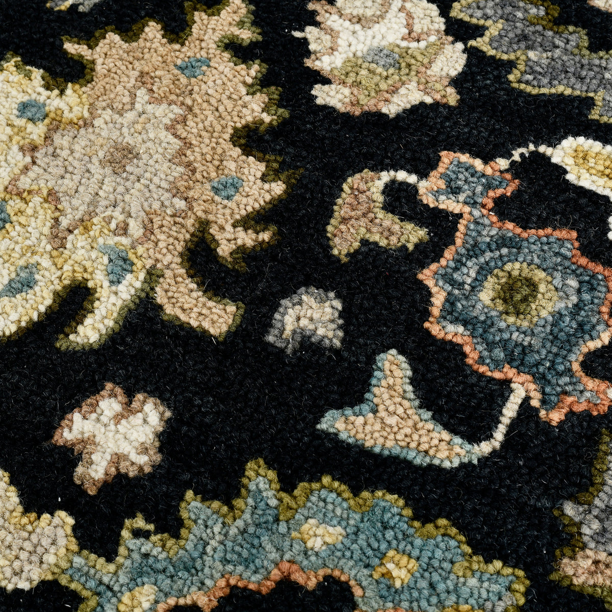 Amer Jackson JAC-2 Black area rug - close-up view