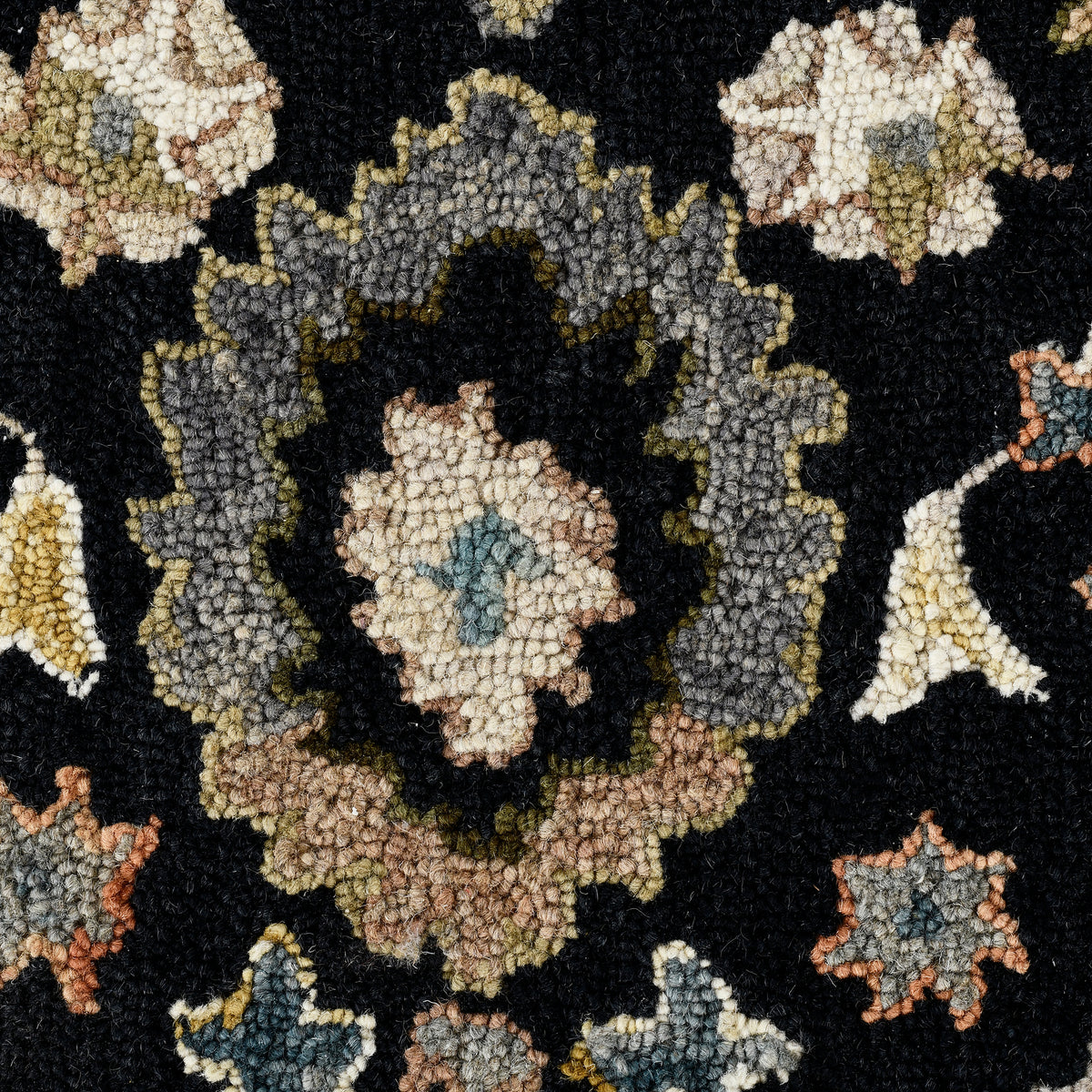 Amer Jackson JAC-2 Black area rug - color swatch view