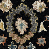 Amer Jackson JAC-2 Black area rug - color swatch view