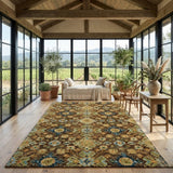 Amer Jackson JAC-4 Brown area rug - lifestyle view