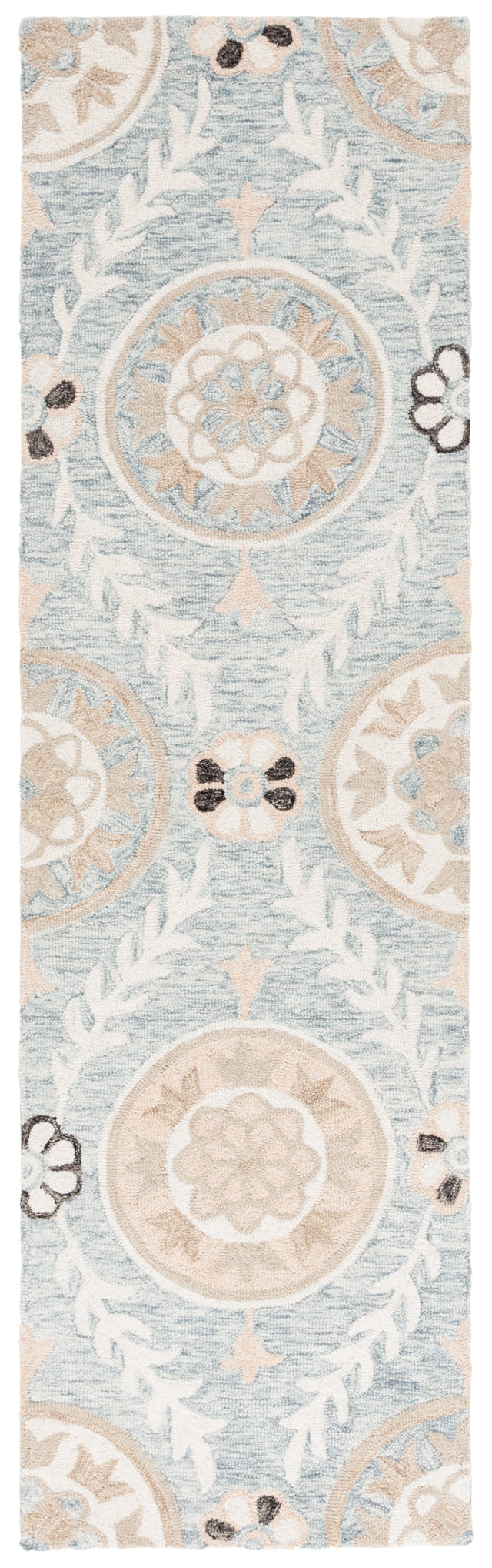 Safavieh Jardin Jar755G Light Grey/Ivory Rug.