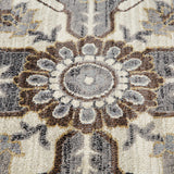 Amer Jordan JOR-10 Ivory / Blue area rug - close-up view
