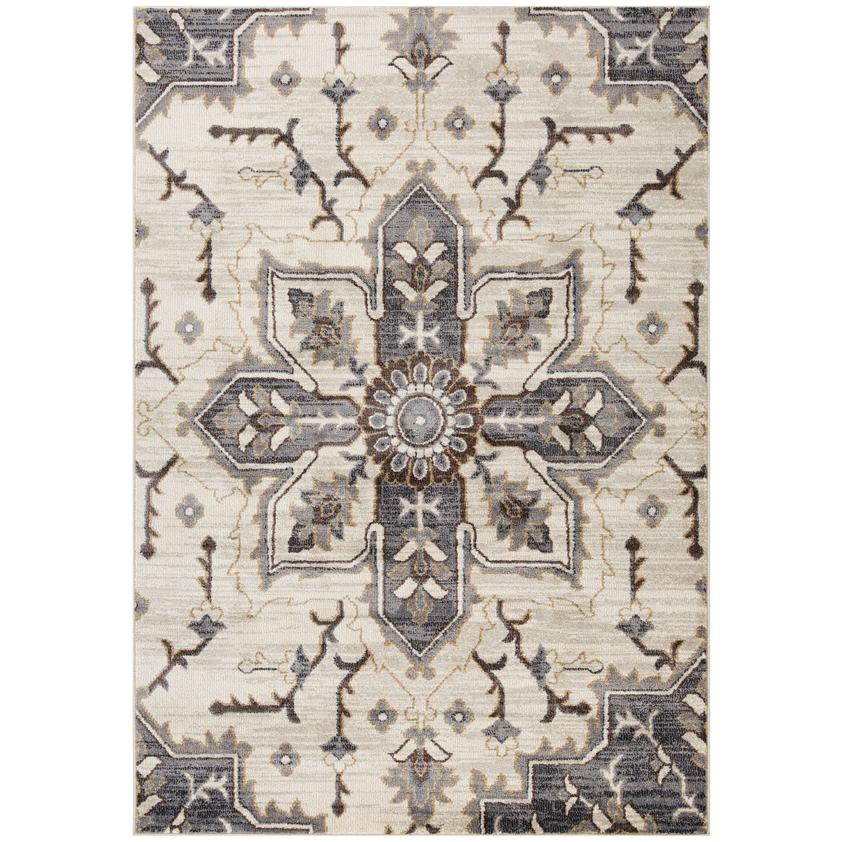Amer Jordan JOR-10 Ivory / Blue area rug - product view