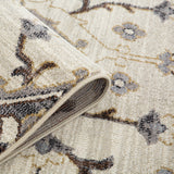 Amer Jordan JOR-10 Ivory / Blue area rug - rolled view