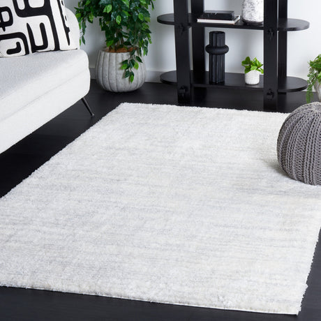 Safavieh Jasmine Shag Jsm100A Ivory/Light Grey Rug.