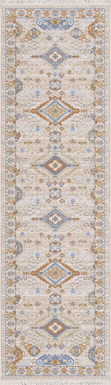 Dynamic Rugs Juno 6886 Power Loomed Traditional Ivory/Multi Rug